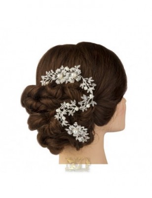 LABOR DECORAZIONE PER CAPELLI PERLE E STRASS