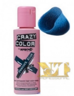 CRAZY COLOR PEACOCK BLUE 100ml